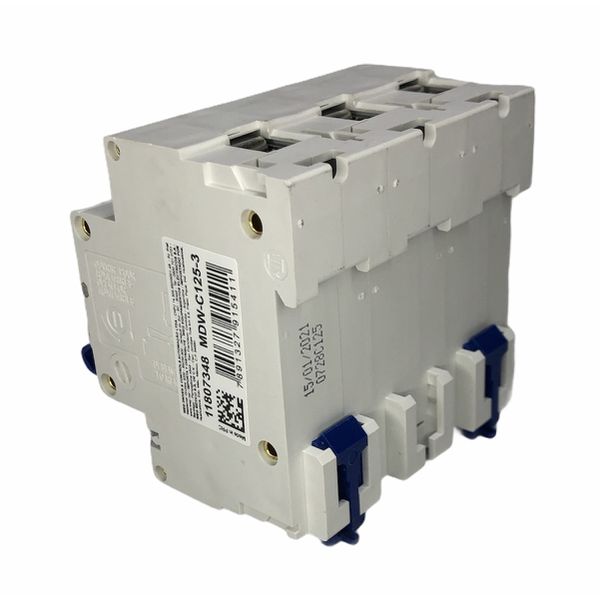 Disjuntor Tripolar Weg Din 125a Curva C 3ka Mdw-c125-3