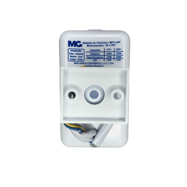 Sensor de Presença Sobrepor C/Fotocélula MPS-40F-Margirius