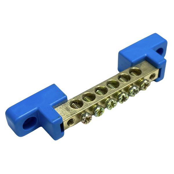 Borne de Aterramento Com 6 Azul Verde 29286 Lukma 