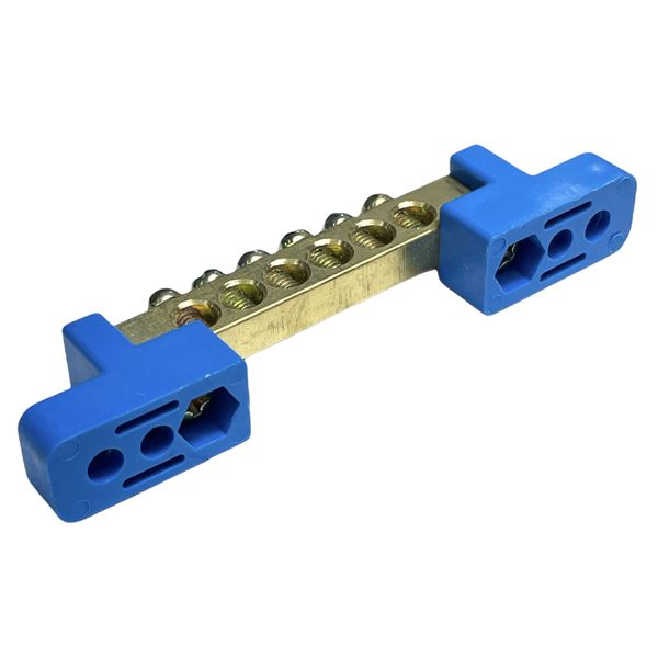 Borne de Aterramento Com 6 Azul Verde 29286 Lukma 