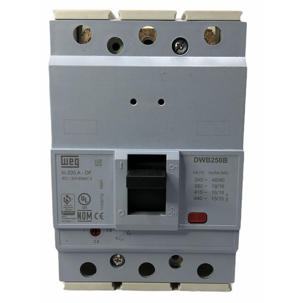 Disjuntor Caixa Moldada Ajustavel Faixa 160-200a (42ka 220v)