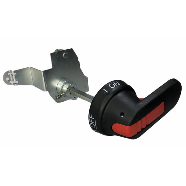 Manopla Para Disjuntor Cx. Moldada Weg Dwb400 Haste 130mm Pt