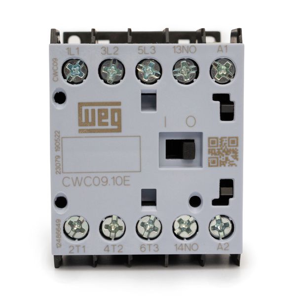 Mini Contator Tripolar 9a 110vca 1na Weg Cwc09-10-30-110