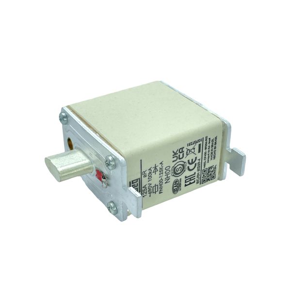 Fusivel Nh Weg 125a Ultra Rápido Classe Ar Fnh00-125k-a