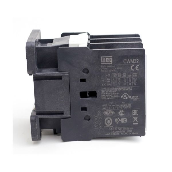 Contator Tripolar 32a 110vca 50/60hz Weg Cwm32-00-30-v15