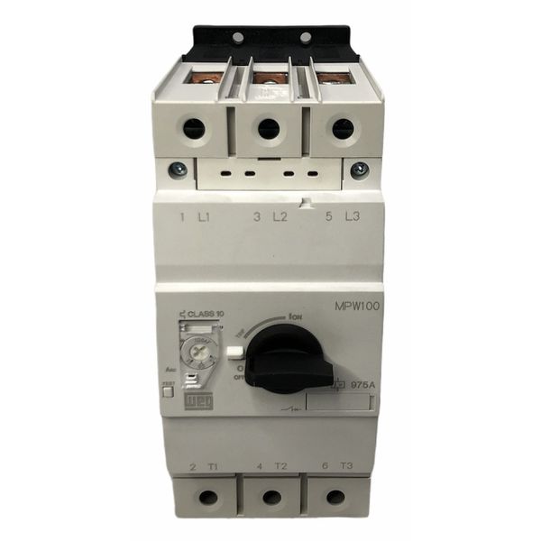Disjuntor Motor 100a Weg Mpw100-3 Faixa Ajustavel 55-75a
