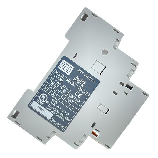 Bloco De Contato Auxiliar Lateral 1NA/1NF P/ Disjuntor Motor Weg