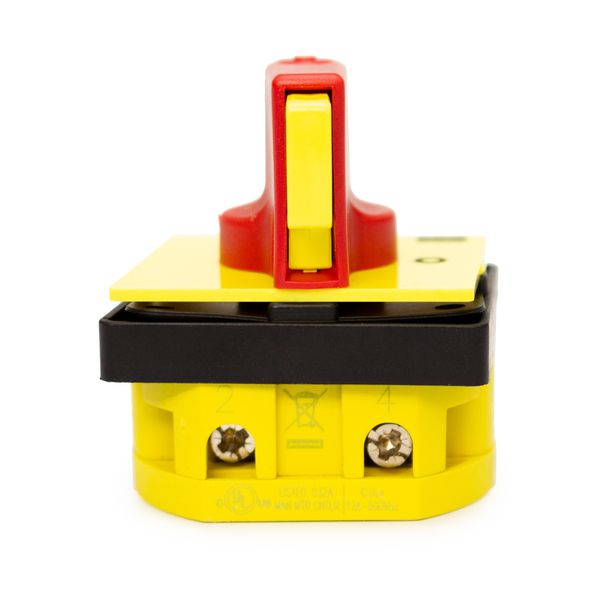 Chave Seccionadora Rotativa 12A Mono. Weg Fix.Topo C/ Manopla MSW12P2H