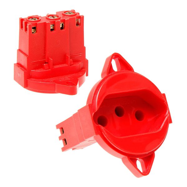 Tomada De Piso 2P+T Weg 20A 250V VERMELHO 12299132
