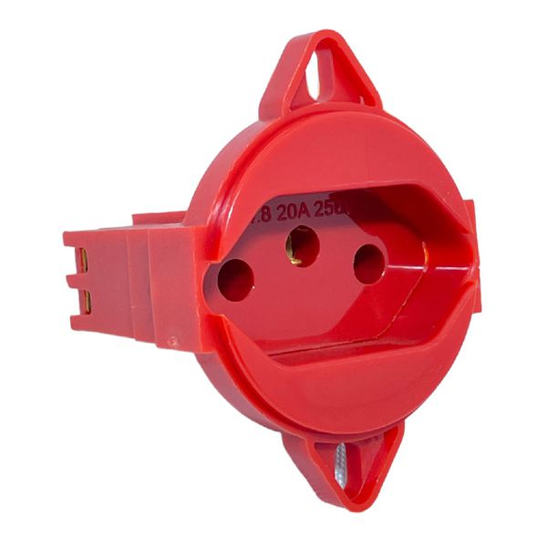 Tomada De Piso 2P+T Weg 20A 250V VERMELHO 12299132
