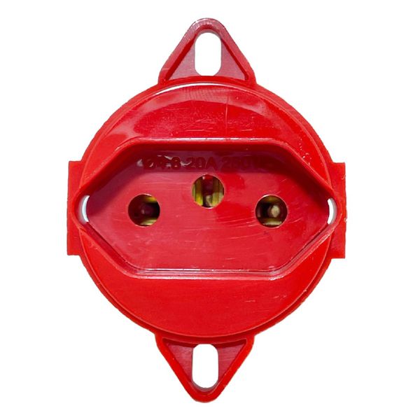 Tomada De Piso 2P+T Weg 20A 250V VERMELHO 12299132