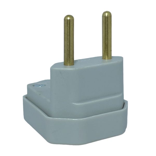 Plugue Macho 2P Weg 90° 20A 250V Cinza 13302191