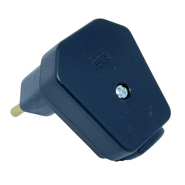 Plugue Macho 2P+T Weg 90° 20A 250V Preto 13302197