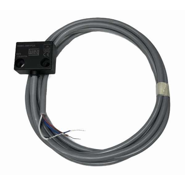 Sensor Magnetico Com Funçao De Segurança Weg SSM5 2NA 4 Fios Cabo 2MT
