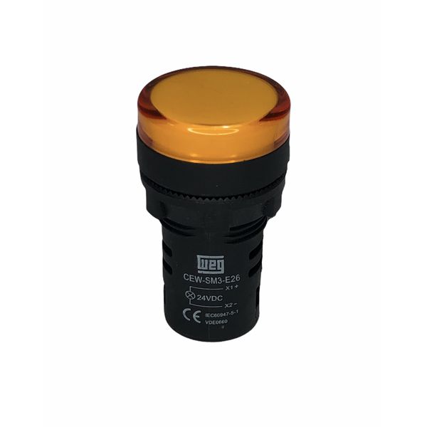 Sinaleiro Weg 22mm 24vcc/vca Amarelo 10046542