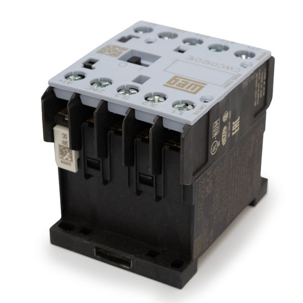 Mini Contator Weg Tripolar 12a 24vcc 1nf Cwc012-01-30c03