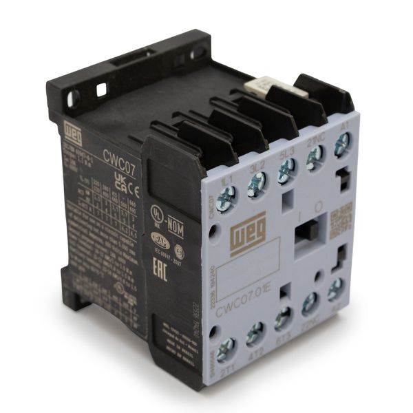 Contator Mini 3p 7a Weg Cwc07-01 24vca 1nf