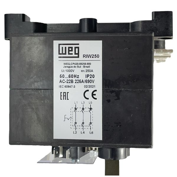 Chave Seccionadora Rotativa 250A Weg RIW250-3H 11884214