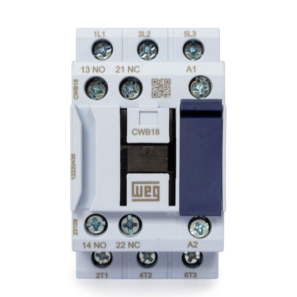Contator 3p 18a 220v 1na + 1nf Weg 12220436