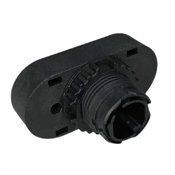 Frontal Botão Duplo Preto Weg Cima/baixo 22mm S/ Flange