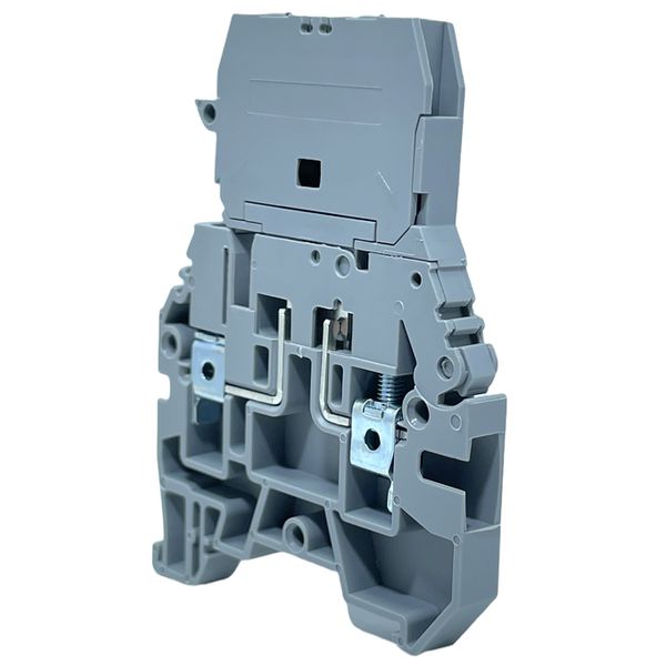 Borne Sak Conector 4mm Cinza Porta Fusível Weg Btws-3m