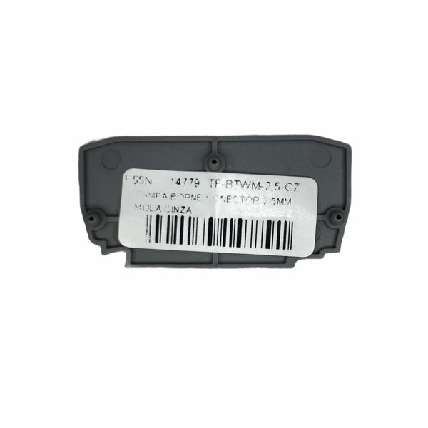 Tampa Borne Conector 2.5mm Mola Cinza Weg 10289963