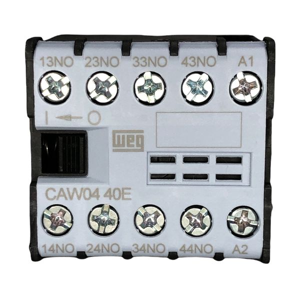 Mini Contator Auxiliar 6a 4na 110vca Weg Caw04-40-00-110