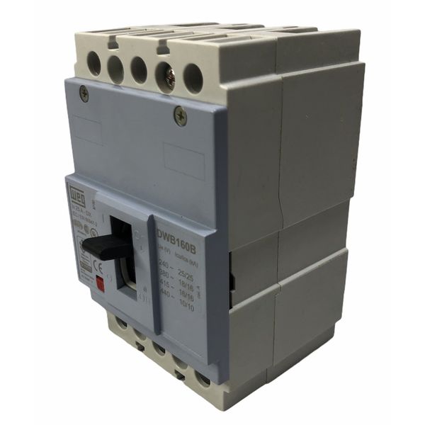 Disjuntor Caixa Moldada 25a Weg Dwb160b25-3dx (25ka 220v)