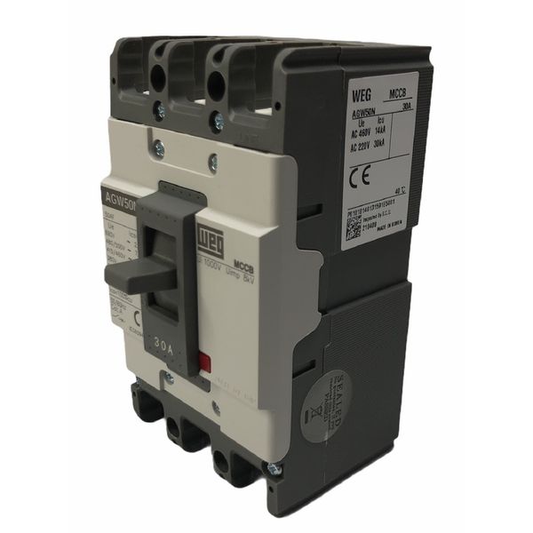 Disjuntor Caixa Moldada Fixo 30a (65ka 220v) 12775087