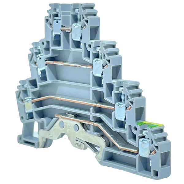 Borne Sak Conector 2,5mm Tipo Parafuso Triplo+t Weg Btwt-3t