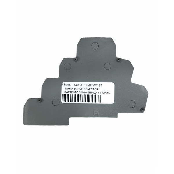 Tampa Borne Conector Parafuso 2,5mm Triplo Weg