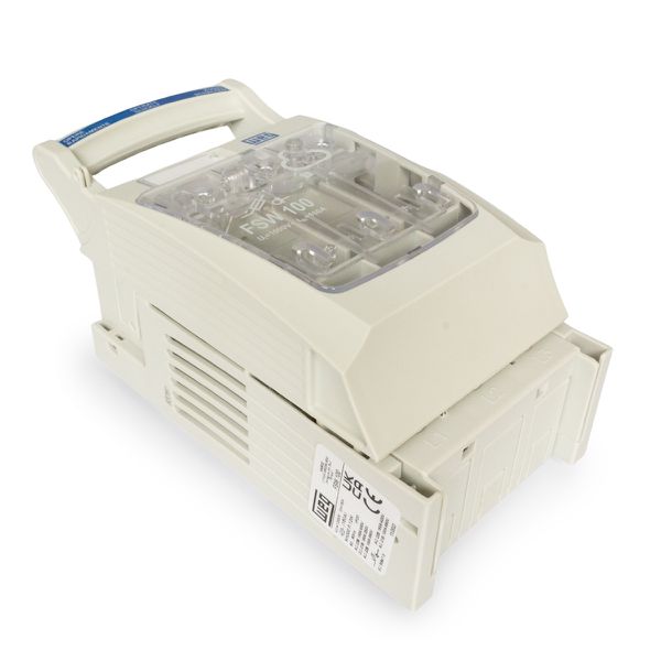 Chave Seccionadora 100A Weg FSW100 Saca Fusível NH000 Tripolar