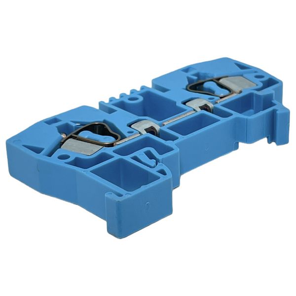 Borne Sak Conector 6mm Azul Tipo Mola Weg Btwm-6-az
