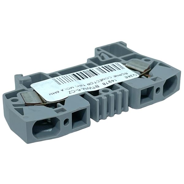 Borne Sak Conector 6mm Cinza Tipo Mola Weg Btwp-10-az