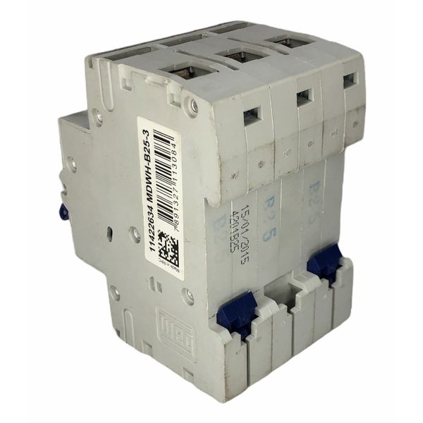 Disjuntor Tripolar 25A Curva B 440Vca 10KA Weg MDWH-B25-3