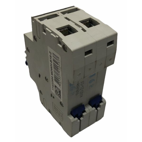 Disjuntor Bipolar 16A Curva B 440Vca 10KA Weg MDWH-B16-2