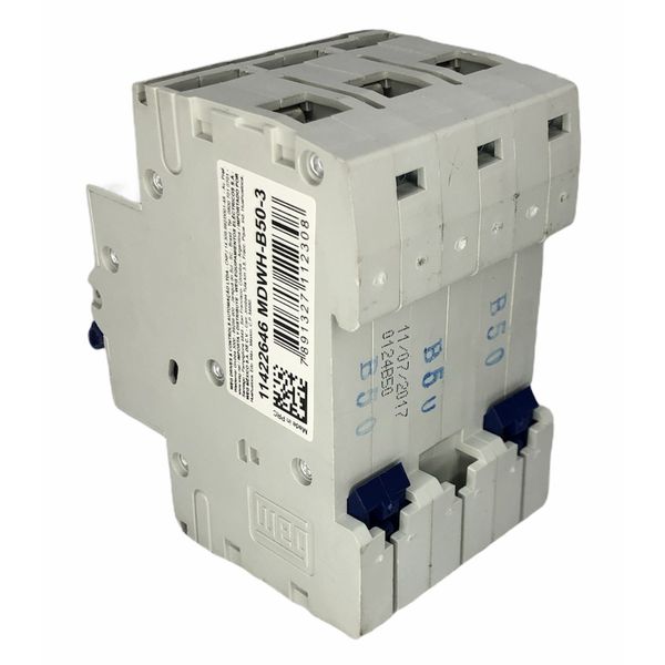 Disjuntor Tripolar Curva B 50A 10KA Weg 11422646
