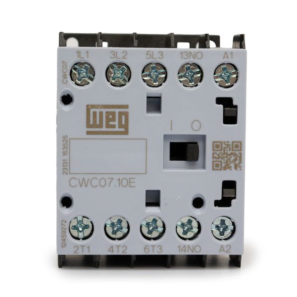 Mini Contator Tripolar 7a 220vca 1na Weg Cwc07-10-30v26
