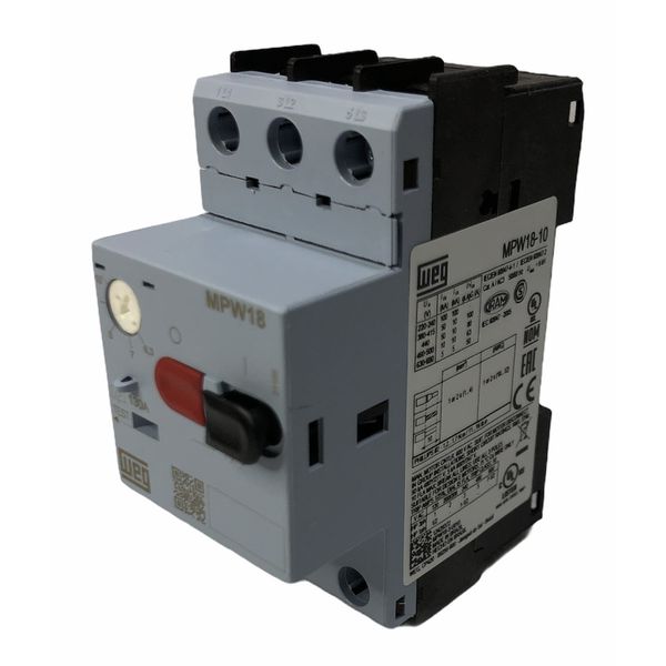 Disjuntor Motor 18a Weg Mpw18-3-u010 Faixa Ajustavel 6,3-10a