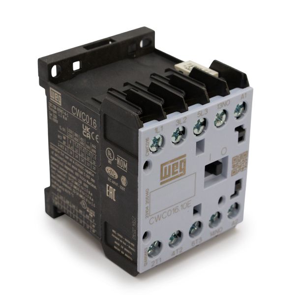 Contator Mini 3p 16a Weg Cwc016 220vca 1na