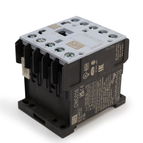 Contator Mini 3p 16a Weg Cwc016 220vca 1na