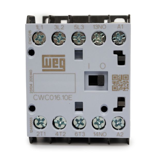 Contator Mini 3p 16a Weg Cwc016 220vca 1na