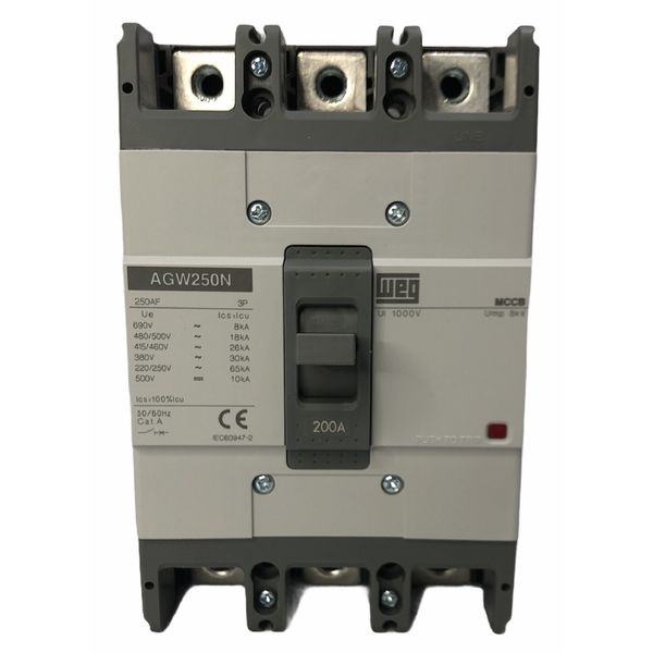 Disjuntor Caixa Moldada Fixo 200a (65ka 220v) 12775107