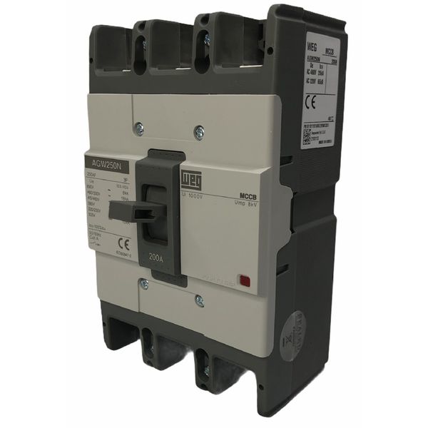 Disjuntor Caixa Moldada Fixo 200a (65ka 220v) 12775107