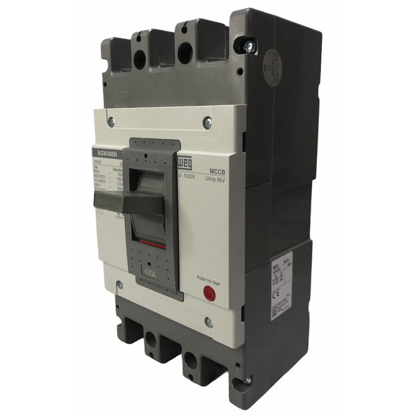 Disjuntor Caixa Moldada 400a Weg Agw400n-dx400-3 (65ka 220v)