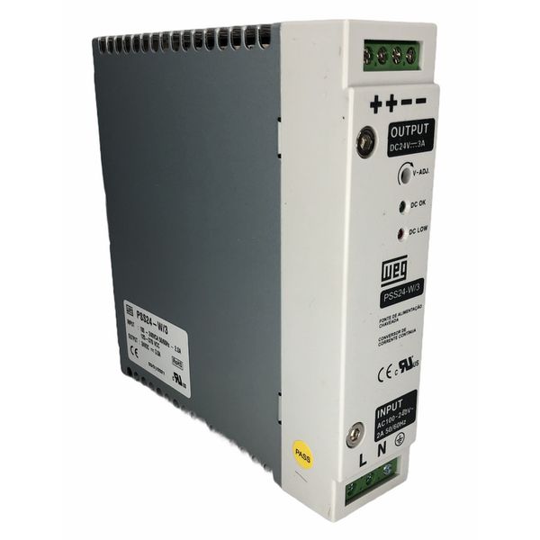 Fonte Chaveada Entrada 110/220vca X Saída 24vcc 3a