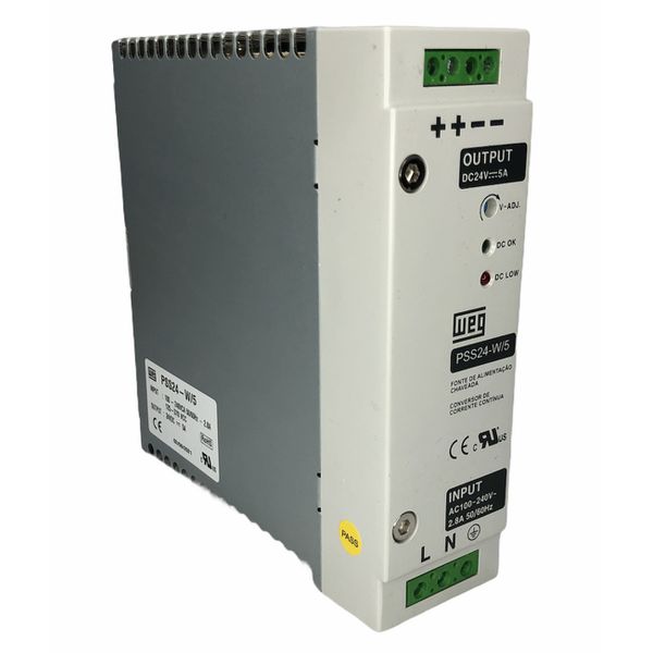 Fonte Chaveada Entrada110/220vca X Saída 24vcc 5a