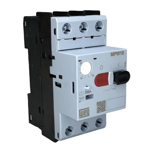 Disjuntor Motor 18A Weg MPW18-3-U016 Faixa Ajustavel 10-16A