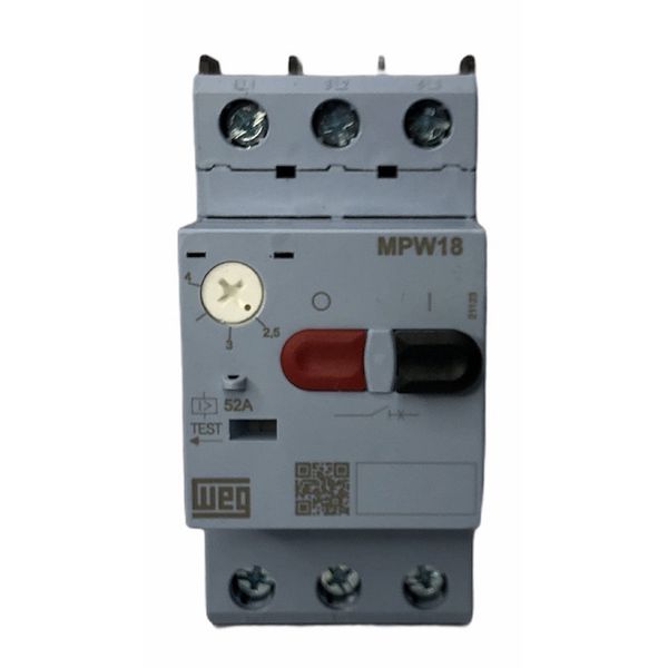 Disjuntor Motor 18a Weg Mpw18-3-u004 Faixa Ajustavel 2,5-4a