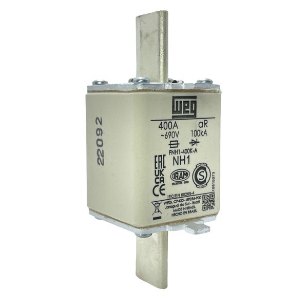 Fusivel Nh Weg 250a Ultra Rápido Classe Ar Fnh2-250k-a